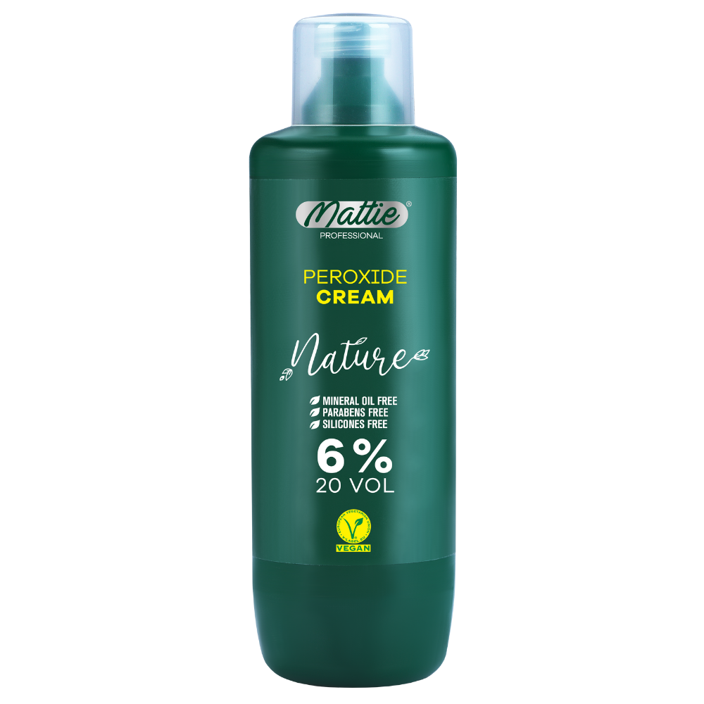 Mattie Professional Nature - 6% (20 VOL) Peroxide Crème Vegan 1000ml