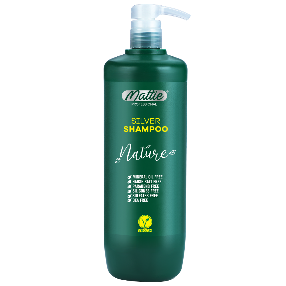 Mattie Professional Nature - Zilver Shampoo Vegan 1000ml