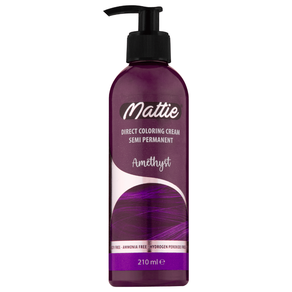 Mattie Amethyste - Direct Vegan Kleurcrème Semi-Permanent 210ml