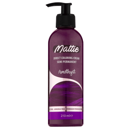 Mattie Amethyste - Direct Vegan Kleurcrème Semi-Permanent 210ml