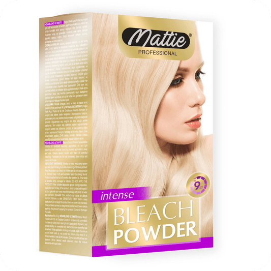 Mattie Blondeerpoeder (blauw) 30g + Waterstofperoxide 12% 60ml