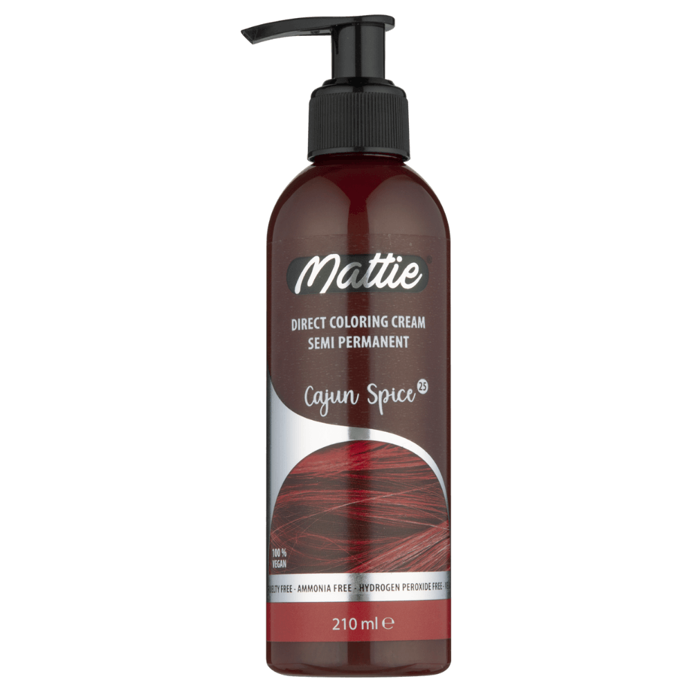 Mattie Cajun Spice - Direct Vegan Kleurcrème Semi-Permanent 210ml