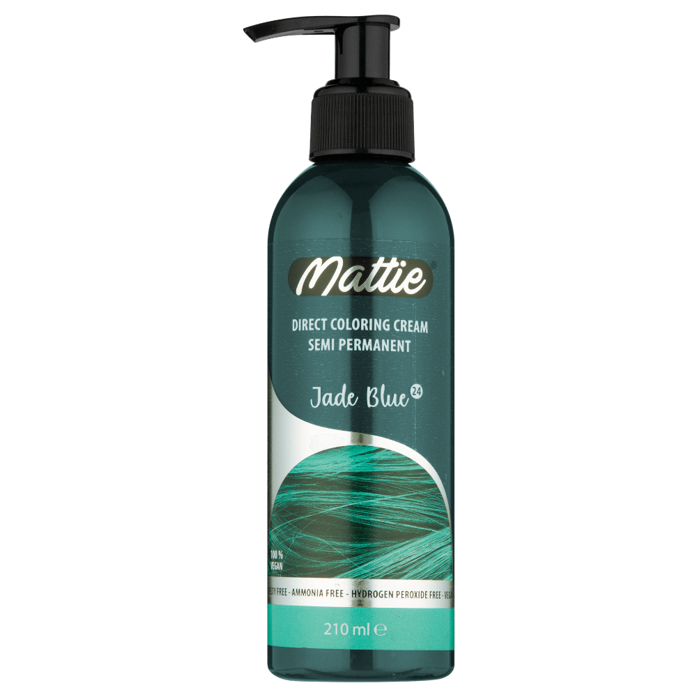 Mattie Jade Blue - Direct Vegan Kleurcrème Semi-Permanent 210ml