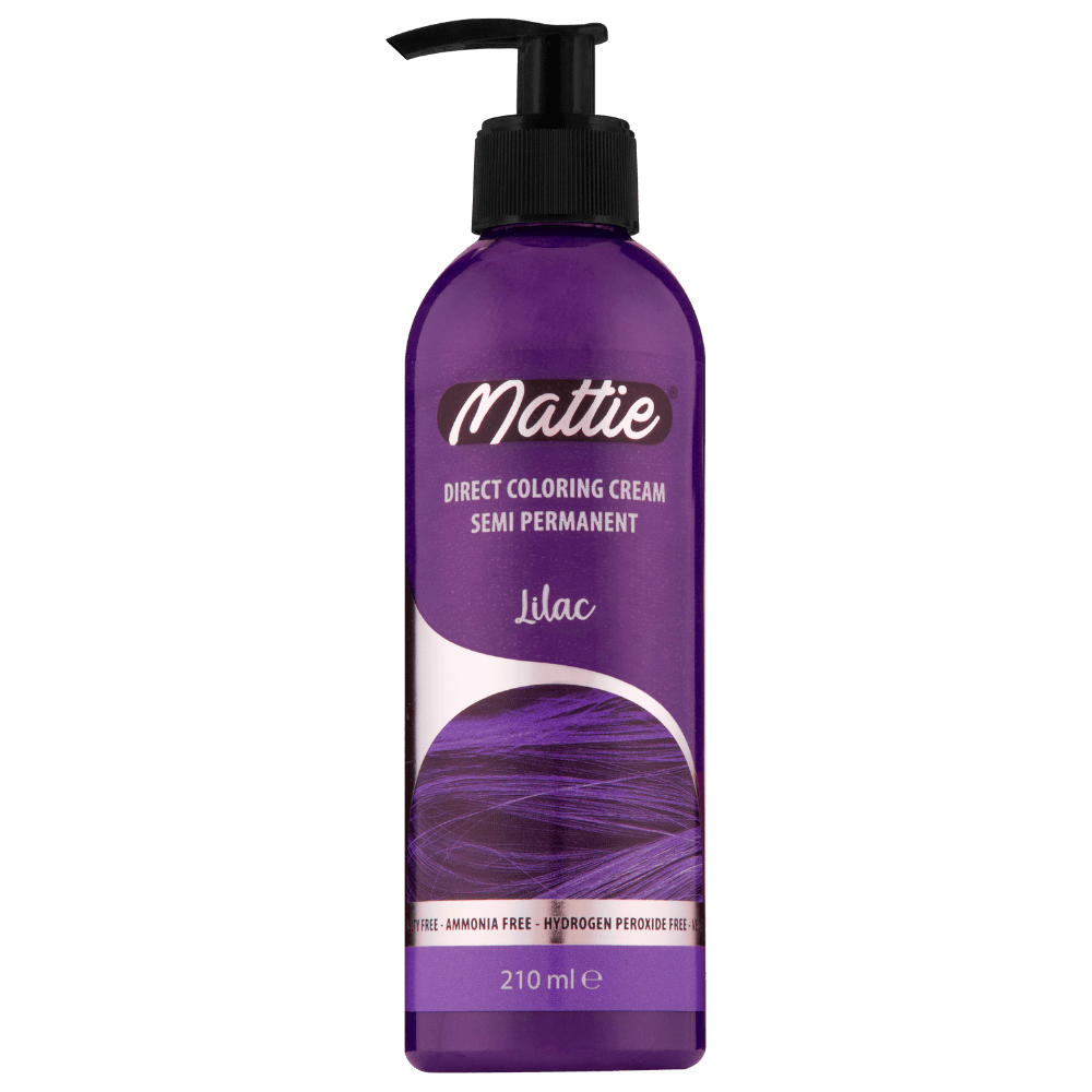 Mattie Lilac - Direct Vegan Kleurcrème Semi-Permanent 210ml