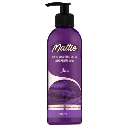 Mattie Lilac - Direct Vegan Kleurcrème Semi-Permanent 210ml
