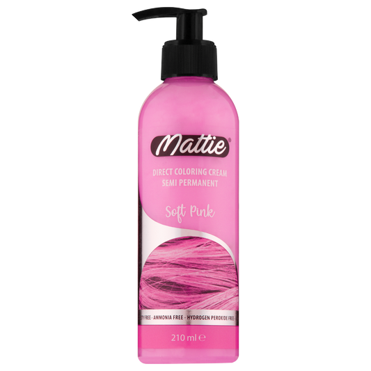 Mattie Soft Pink - Direct Vegan Kleurcrème Semi-Permanent 210ml